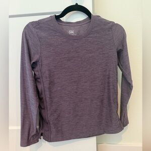 Purple Long Sleeve Top